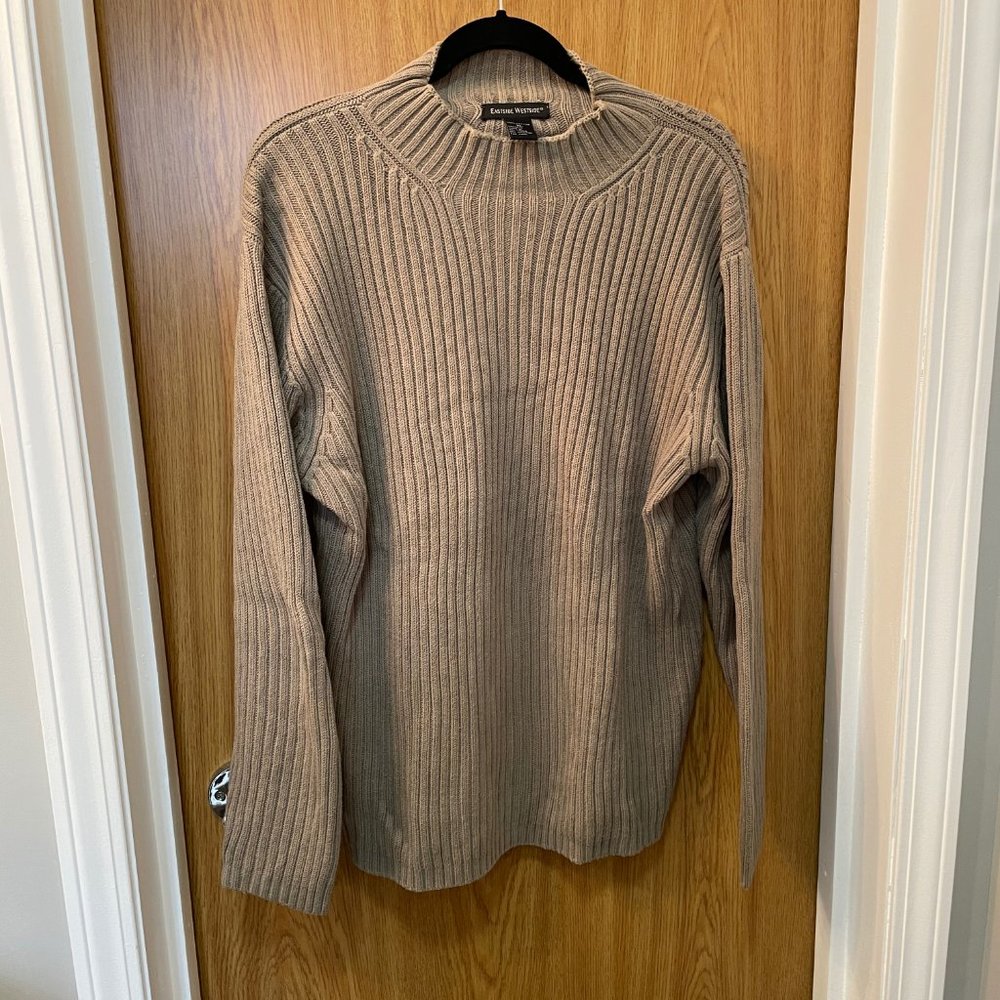 Eastside Westside Mens Mock Turtleneck Sweater XL